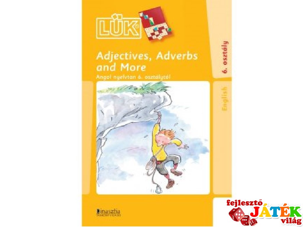 24 darabos Lük, Adjectives, adverbs and more (egyszemélyes, angol nyelvi gyakorlófüzet, 10-99 év)