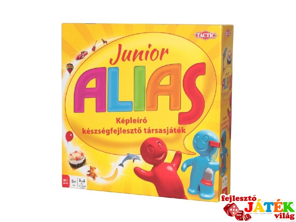Alias Junior (Tactic, kommunikációs party társasjáték, 5-12 év)