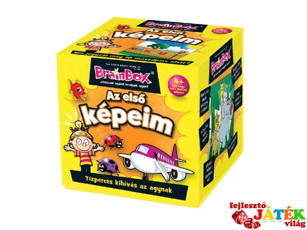 Brainbox, Az első képeim (memóriafejlesztő kvíz társasjáték, 4-99 év)