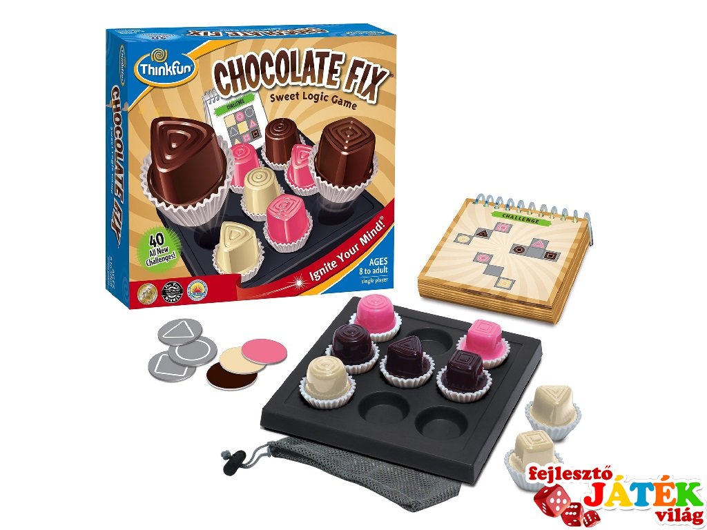 Chocolate Fix (Thinkfun, egyszemélyes logikai játék, 8-99 év)