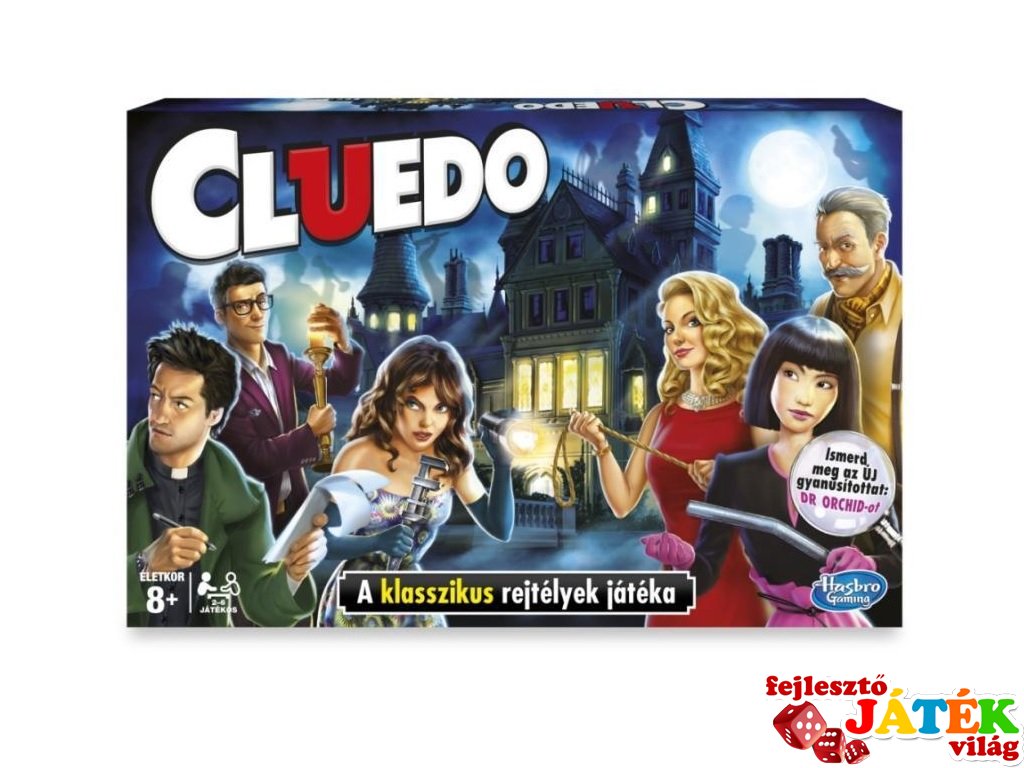 Cluedo nyomozós társasjáték (8-99 év)