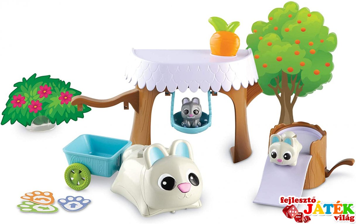 Coding Critters tanítható robotnyuszi (3089, Learning Resources, 4-8 év)