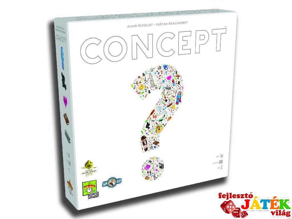 Concept (beszéltetős, asszociációs társasjáték, 10-99 év)