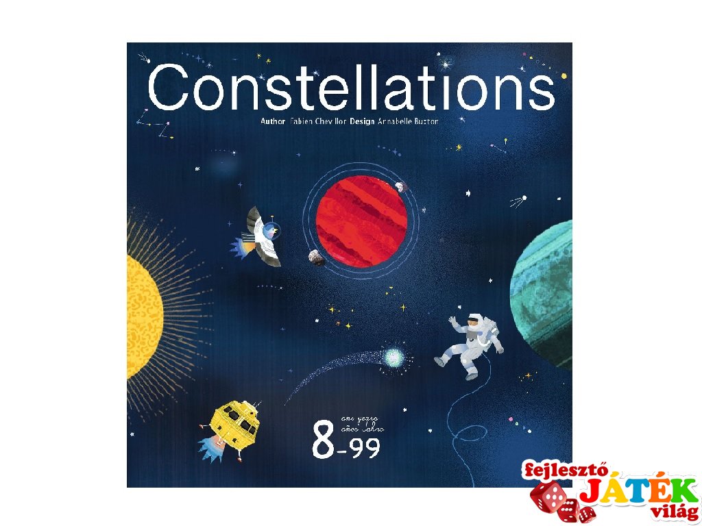 Constellations Együttállások, Djeco megfigyelős társasjáték - 8523 (8-99 év)