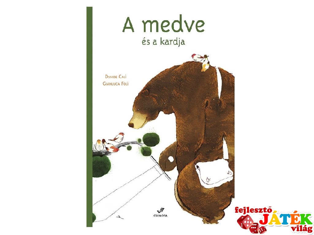 Davide Cali: A medve és a kardja, mesekönyv (Csimota, 5-8 év)