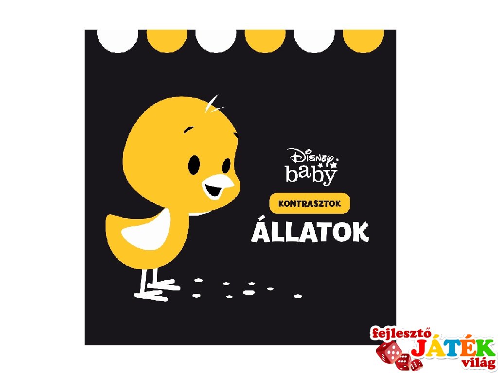 Disney Baby Kontrasztok, Állatok babakönyv (Manó könyvek)