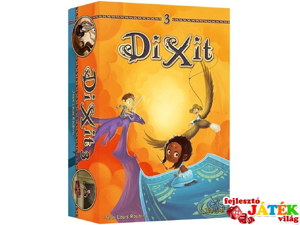 Dixit 3., Utazás (a legnépszerűbb családi-, és partijáték kiegészítő része, 8-99 év)