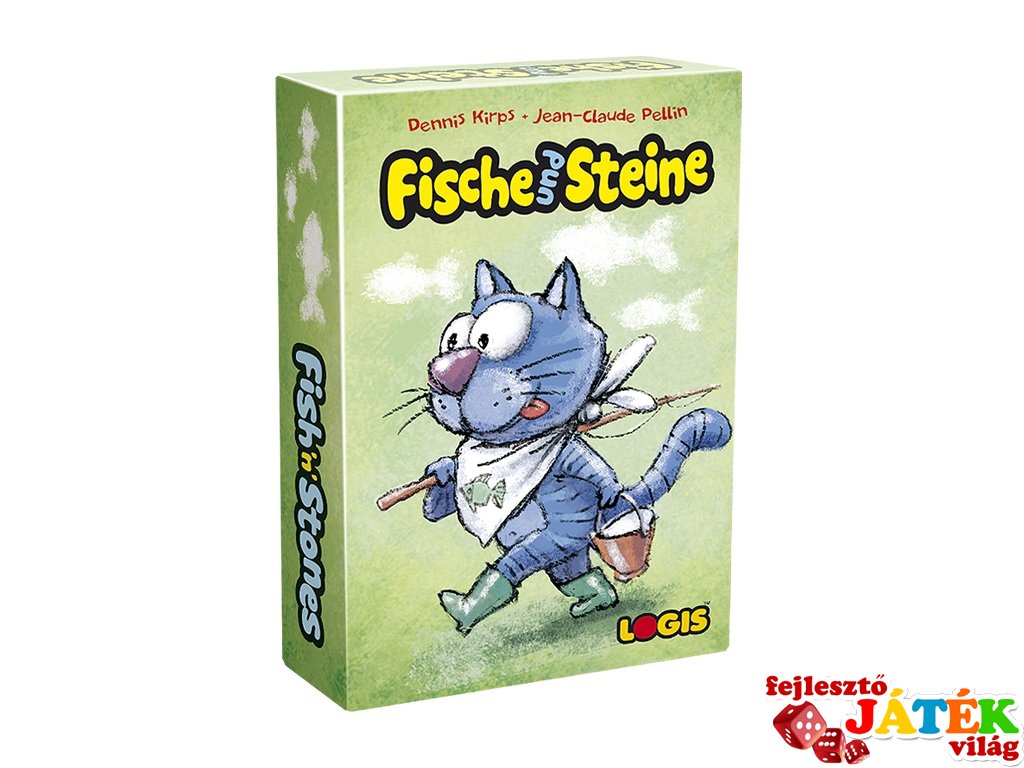 Fische Und Steine - Fish'n'Stones, Logis stratégiai társasjáték (7-12 év)