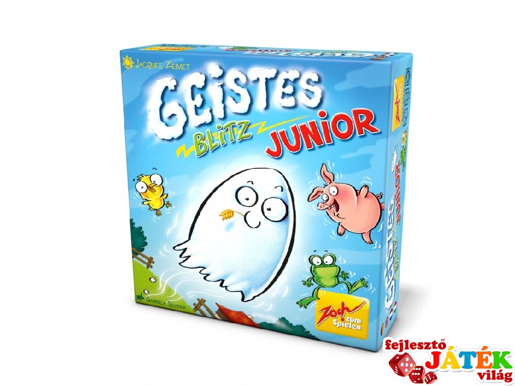 Geistesblitz Junior (Zoch, gyorsasági megfigyelős kártyajáték, 4-6 év)