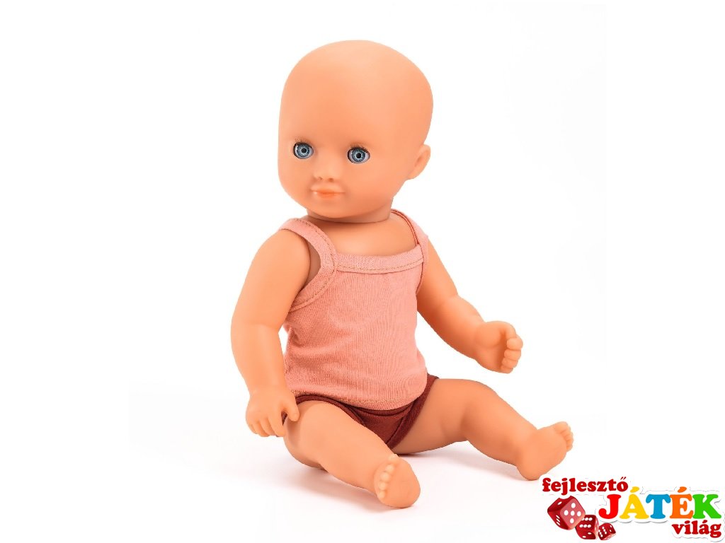 Játékbaba Prune 32 cm, Djeco fürdethető szerepjáték - 7882 (18 hó-6 év)