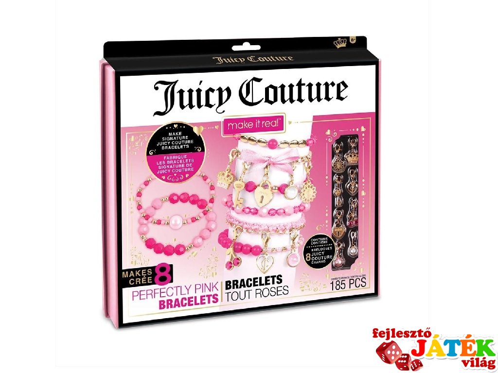 Juicy Couture Csak a pink, ékszerkészítő kreatív szett (MIR4413, 8-16 év)