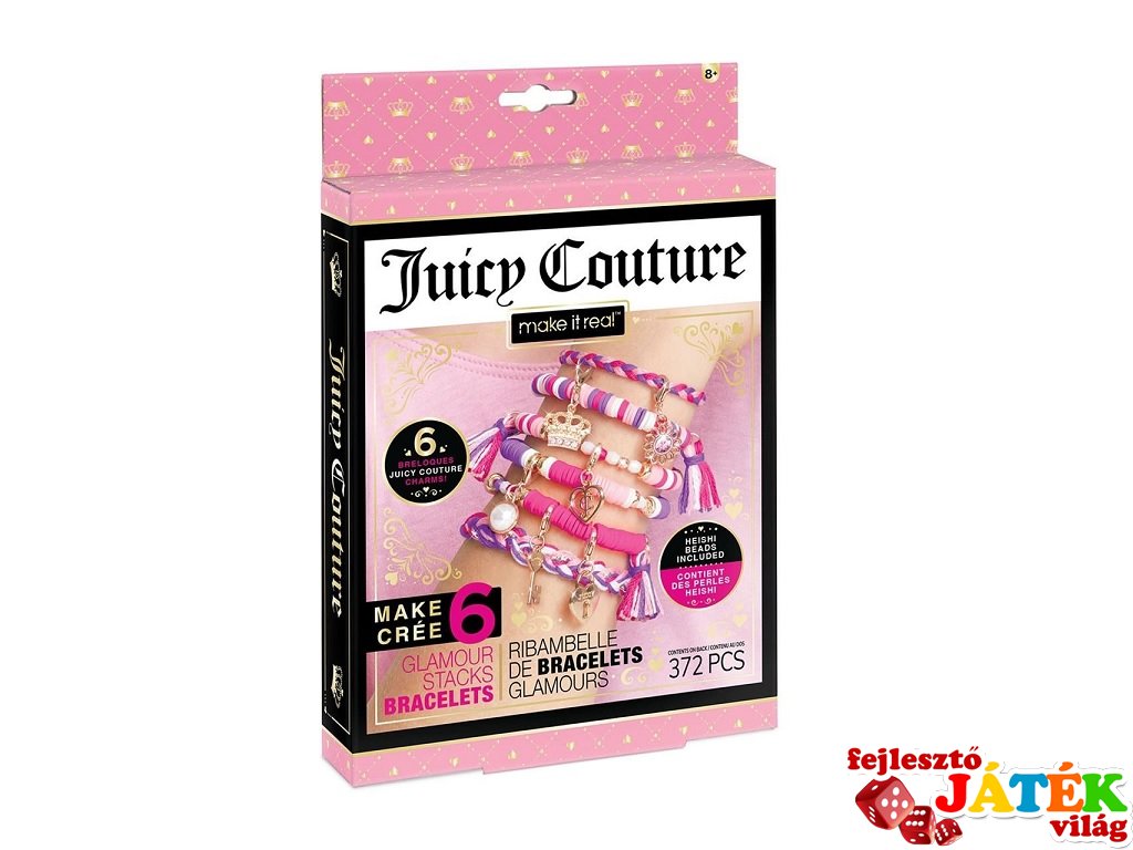 Juicy Couture Glamour bojtok, ékszerkészítő kreatív szett (MIR4438, 8-16 év)