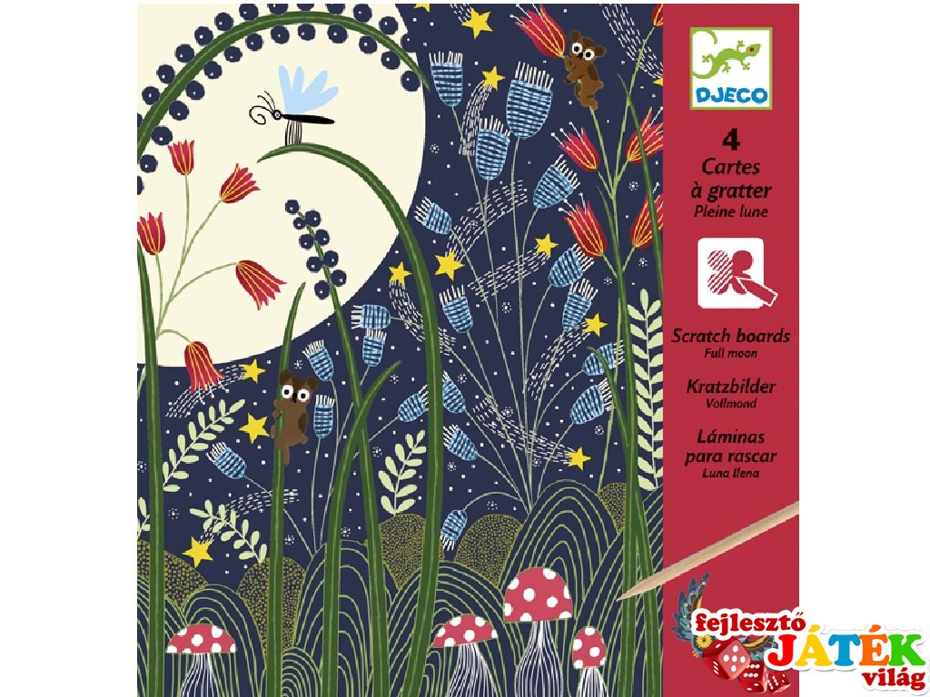 Karckép készítő, Telihold (Djeco, 9723, kreatív készlet, 7-13 év) - KIFUTÓ