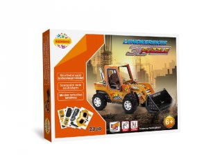 3D Puzzle, Nagy markoló (HW, felhúzható kirakó, 5-9 év)