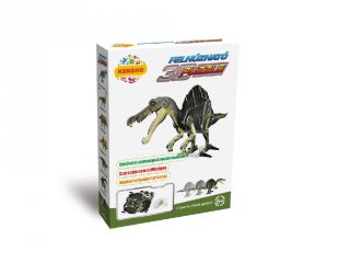 3D Puzzle, Spinosaurus (HW, felhúzható kirakó, 5-9 év)