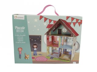 3D puzzle színház, Babaház (Avenue Mandarine, kreatív játék, 3-7 év)
