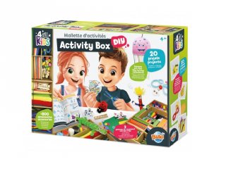 Activity box, Buki kreatív játékdoboz 15 tevékenységgel (FK003, 4-8 év)