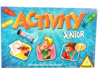 Activity Junior, Új kiadás (Piatnik, 990 feladványos partijáték, 8-12 év)