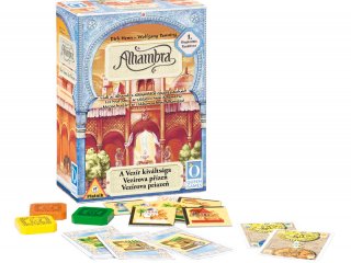 Alhambra 1. kiegészítő, A Vezír kiváltsága (Piatnik, családi, stratégiai társasjáték, 7-99 év)