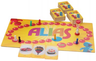 Alias Junior (Tactic, kommunikációs party társasjáték, 5-12 év)