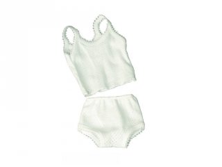 Alsónemű 40 cm-es babákhoz (ML, babajáték, babaruha, 3-8 év)
