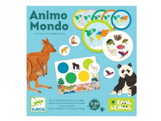 Animo Mondo, Djeco lottó típusú társasjáték - 8198 (5-10 év)