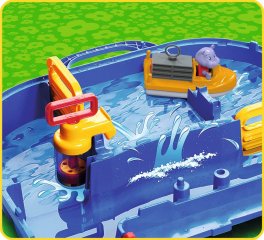 Aquaplay vízikaland játék szett, 62 részes építőjáték, fürdőjáték (3-7 év)