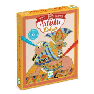 Artistic Color Egyiptom, Djeco színező kreatív szett - 9476 (6-10 év)