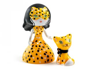 Arty Toys, Féline & Léo Djeco hercegnő figura párduccal - 6791