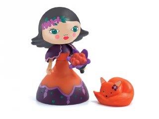 Arty Toys, Oya & Fox Djeco hercegnő figura rókával - 6782