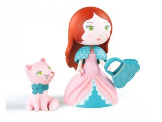 Arty Toys, Rosa hercegnő cicával (Djeco, 6777, szerepjáték, 3-12 év)