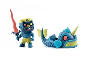 Arty Toys, Terrible & Monster Djeco Szörnyhajós kalóz figura- 6839