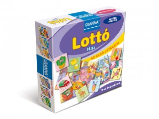 Az első játékaim, Lottó Ház (Granna, képkeresős párosító játék, 2-4 év)