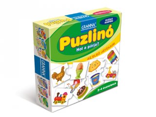Az első játékaim, Puzzlino Hol a párja? (Granna, párosító játék, 2-4 év)