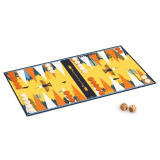 Backgammon, Djeco kétszemélyes stratégiai játék - 5235 (8-99 év)