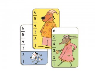 Batawaf (Djeco, 5104, logikai kártyajáték, 3-6 év)