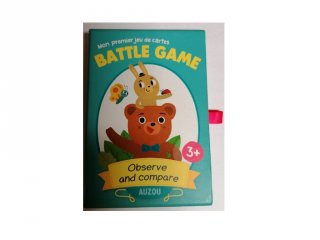 Battle Game, megfigyelős és párosító kártyajáték óvodásoknak (Auzou, 3-5 év)