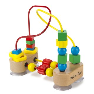Bébi golyóvezető fajáték (Melissa&Doug, ügyességi játék, 0-3 év)
