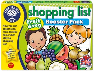 Bevásárlólista, Zöldség-Gyümölcs kiegészítő (Orchard, memória társasjáték, 3-7 év) 