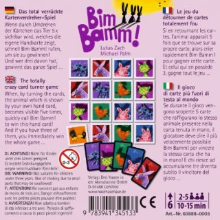 Bim Bamm! (Drei Hasen, memória játék, 6-99 év)