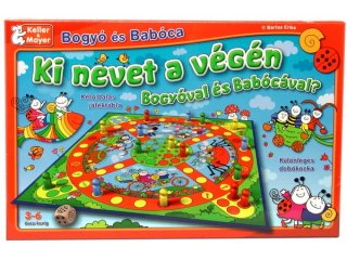 Bogyó és Babóca, Ki nevet a végén? (Keller & Mayer, lépegetős, taktikai társasjáték, 3-5 év)