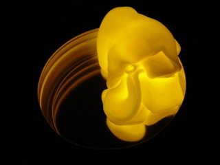 Borostyán, világító gyurma (Kreatív kézügyesség fejlesztő, az ősz színeiben világít, 3-99 év)