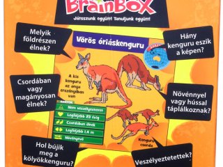 BrainBox, Állatok (memóriafejlesztő kvíz társasjáték, 8-99 év)