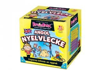 BrainBox, Angol nyelvlecke, memóriafejlesztő kvíz társasjáték (8-12 év)