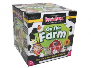 BrainBox, Farm (memóriafejlesztő kvíz társasjáték, 8-99 év)