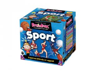BrainBox Sport, memóriafejlesztő kvíz társasjáték (8-99 év)