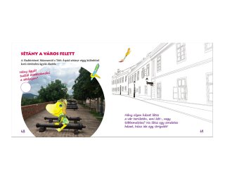 Budapesti városnézés, interaktív foglalkoztató füzet + színező (7-14 év)