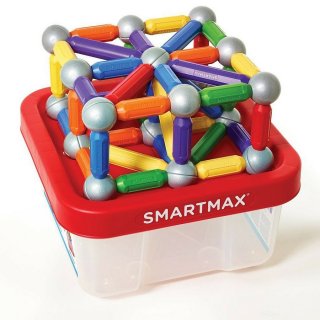 Build & Learn (Smartmax Education 100 db-os mágneses építőjáték, 3-7 év)
