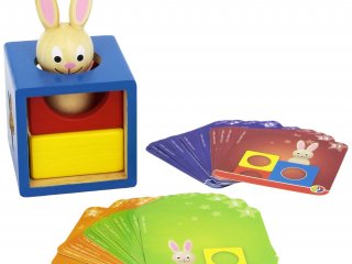 Bunny Boo (Smart Games, egyszemélyes logikai játék, 2-6 év)