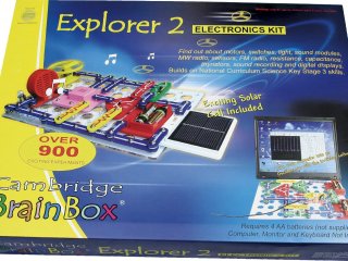 Cambridge BrainBox Explorer 2., Elektronikai felfedező készlet (BB-5, 900 elektronikai kísérlet egy játékban, 11-14 év)